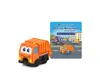 A toy garbage truck and a children's book about a garbage truck character. Voir les images du produit