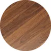 A circular wooden surface with a wood grain pattern. Produktbild-Vorschau
