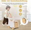 GOPLUS Kinder Lauflernwagen mit Spielzeugkiste, Baby Produktbild-Vorschau 5