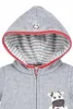 BONDI Kuscheliger Baby Fleece-Overall "Kuh" 93665 - Grau | Produktbild-Vorschau 5