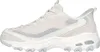 A side view of a beige and white Skechers D Lites sneaker. Produktbild-Vorschau
