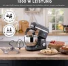 Karaca Mastermaid Chef Pro Doppelgriff Standmixer 1500 W, Produktbild-Vorschau 2