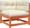 vidaXL Garten-Ecksofas mit Kissen 2 Stk. Wachsbraun Produktbild-Vorschau 5
