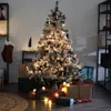 SVITA Weihnachtsbaum künstlich Schnee Tannenzapfen Beeren Produktbild-Vorschau 4