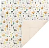 TupTam Krabbeldecke für Baby 120x120 cm - Gepolsterte Produktbild-Vorschau 6