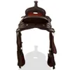 vidaXL Western-Sattel, Halfter & Brustblatt Echtleder 16" Produktbild-Vorschau 5
