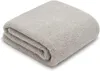 A folded gray blanket on a white background. Produktbild-Vorschau