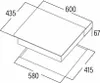 Sklokeramická varná deska Cata TT5003/G 60 cm 5700 W Náhled obrázku produktu 2