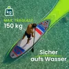 URBOGYM HAILSTORM 320 SUP Board mit hoher Stabilität und maximaler Traglast von 150 kg Produktbild-Vorschau