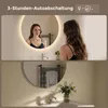 S'AFIELINA Badspiegel Rund 50 cm mit Beleuchtung, LED Produktbild-Vorschau 8