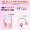 Kinder Over-Ear mit 85db Lautstärkebegrenzung LED-licht Produktbild-Vorschau 6