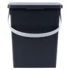 Boîte de rangement noire pratique 5,5 L avec couvercle et Voir les images du produit 4