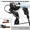 Hiland 26 Zoll 7 Gang Pendler Stadtfahrrad für Männer und Produktbild-Vorschau 5
