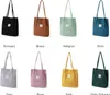 OKWISH Cord Umhängetasche Damen, Groß Schultertasche Canvas Produktbild-Vorschau 5