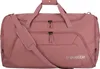A pink travel bag with handles and a shoulder strap is shown against a white background. Produktbild-Vorschau