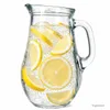 Glaskrug bauchig 1,85L aus gehärtetem Glas klar, Brunch Produktbild-Vorschau 1