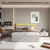 INONEFT Boxspringbett 140x200cm mit Lattenrost und Produktbild-Vorschau 11