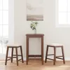 A set of two bar stools and a bar table are arranged in a room with natural light coming from windows. Náhľad obrázku produktu