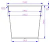 Elegant Einrichten | Pflanzkübel | Polyrattan | quadratisch Produktbild-Vorschau 8