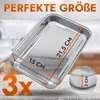 TOPANBIETER 999 Premium Set de panure - 3 pièces en acier Voir les images du produit 2