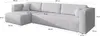 Masseno Ecksofa OLVERA mit Schlaffunktion L-Form, Sofa mit Produktbild-Vorschau 7