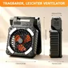 3-in-1 Solar Camping Fan mit LED, 4 Geschwindigkeitsstufen, Produktbild-Vorschau 12