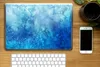 MuchoWow® Laptop Aufkleber Sticker Cover Aquarell - Blau - Produktbild-Vorschau 2