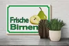 Holzschild Hinweis 30x20cm frische Birnen Hofladen Produktbild-Vorschau 5