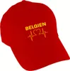multifanshop Baseballcap - Belgien - Herzschlag, rot, Größe Produktbild-Vorschau 1