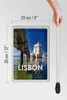 Blechschild Reise 20x30cm Lisbon Portugal Meer Reisezirl Produktbild-Vorschau 5