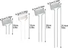 Etiquettes pour plantes de jardin en aluminium et zinc Voir les images du produit 5