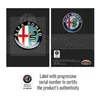 Aufkleber Alfa Romeo 3D Offizielles Logo Old 48 mm Produktbild-Vorschau 4