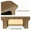 Table basse Tribesigns, 120 cm de haut, table d'appoint Voir les images du produit 5