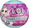 A round LOL Surprise Mermaids! toy packaging with a mermaid character and product branding. Voir les images du produit