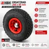 HBH Ersatzrad 260 x 85 mm Luftreifen 3.00-4 für Sackkarre Produktbild-Vorschau 2