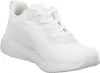 A white Skechers Bobs Squad sneaker is shown from a side angle against a white background. Náhled obrázku produktu
