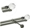 Gardinenstange 200 cm für Wandmontage, Vorhangstange 19 mm Produktbild-Vorschau 1