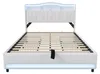 ProximaX Beige Polsterbett 140x200cm mit Schubladen & Produktbild-Vorschau 13