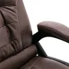 vidaXL Chaise de bureau Marron foncé aspect daim Voir les images du produit 4