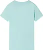 vidaXL Kinder-T-Shirt Helles Minzgrün 140 Produktbild-Vorschau 1