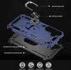 An exploded view diagram of a blue phone case, showing its layered construction and features. Produktbild-Vorschau