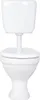 Complete set voor wandtoilet met horizontale afvoer, diep Productafbeelding-voorbeeld 2