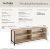 tectake® Sideboard Navan 147 x 41 x 60,5 cm Produktbild-Vorschau 5