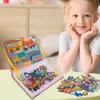 Kolorowanka układanka magnetyczna pojazdy na magnesie 65 Podgląd zdjęcia produktu 7