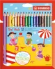 Dreikant-Buntstift - STABILO Trio dick - 18er Pack - mit 18 Produktbild-Vorschau 1