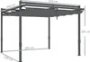 Pergola Pavillon ca. 3,5x3m Aluminium Stabil winterfest Produktbild-Vorschau 3