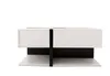 Couchtisch( 78*78*36cm,Weiss)Tisch mit 4 Schubladen, Produktbild-Vorschau 8