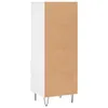 vidaXL Credenza bianca 40x36x110 cm Materiale a base di Anteprima dell’immagine prodotto 8