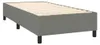 vidaXL Boxspringbettgestell Dunkelgrau 100x200 cm Stoff Produktbild-Vorschau 4