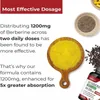Berberine 1200mg (120 Kapseln) Nahrungsergänzungsmittel, Produktbild-Vorschau 6